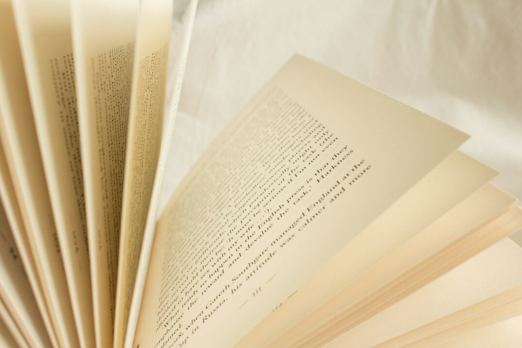 mystery book pages